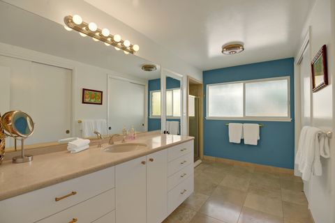 Room, Property, Bathroom, Sink, Furniture, Building, Interior design, Real estate, Bathroom cabinet, House, 
