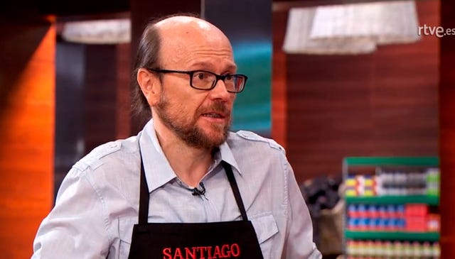 Masterchef Celebrity Santiago Segura