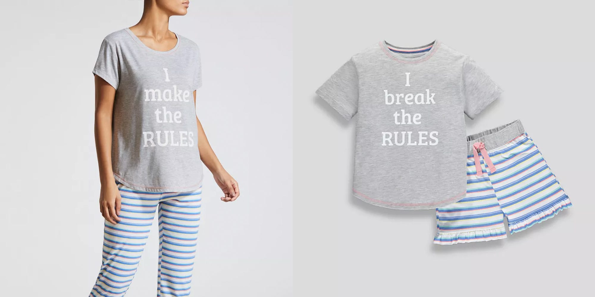 Matalan matching pyjama sets