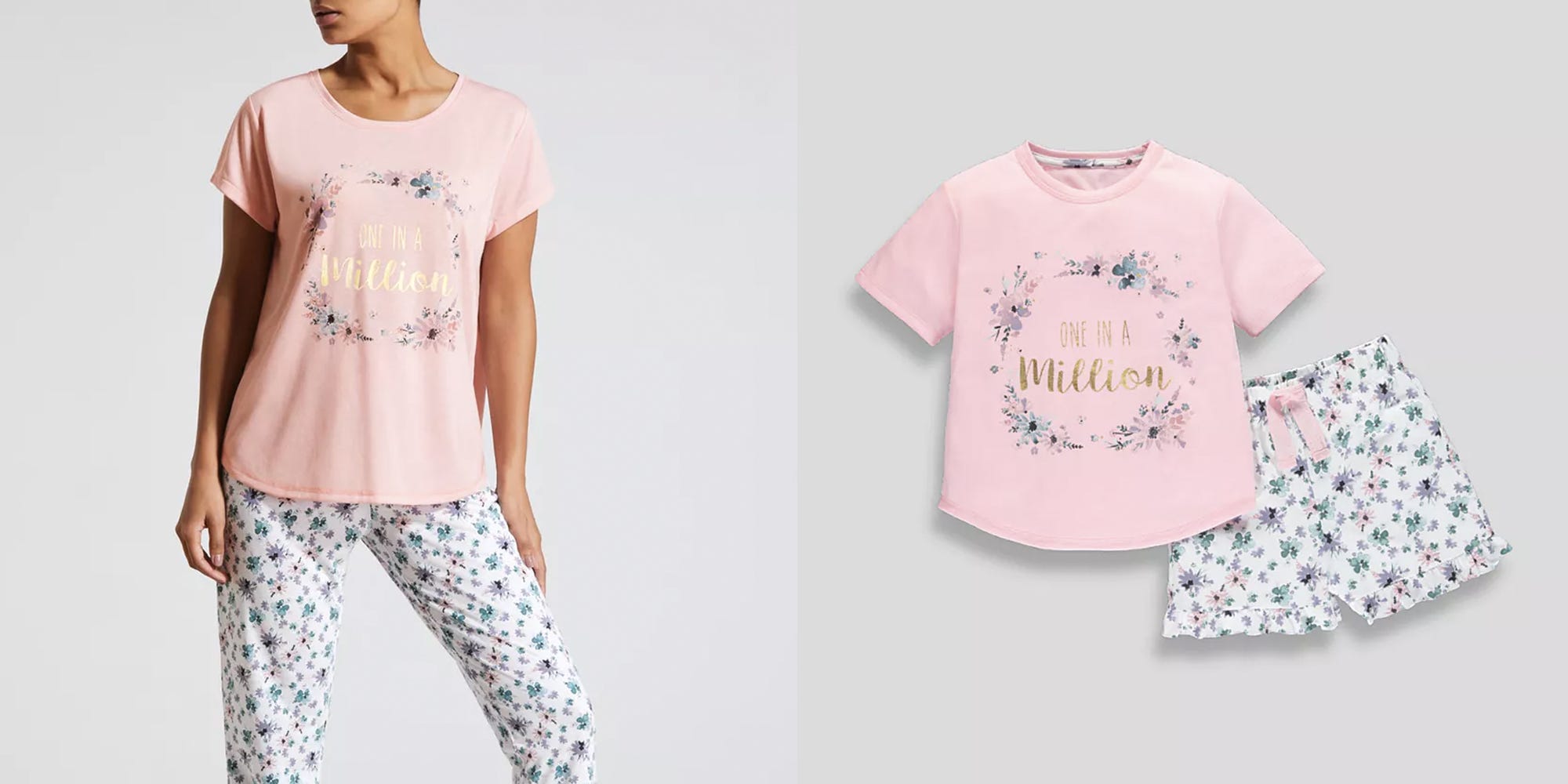 Matalan matching pyjama sets