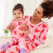 matching family valentines day pajamas
