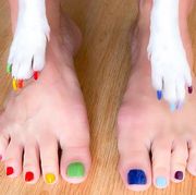 Toe, Nail, Foot, Finger, Leg, Nail polish, Nail care, Skin, Cosmetics, Hand, 