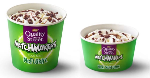 McDonald's matchmaker mcflurry