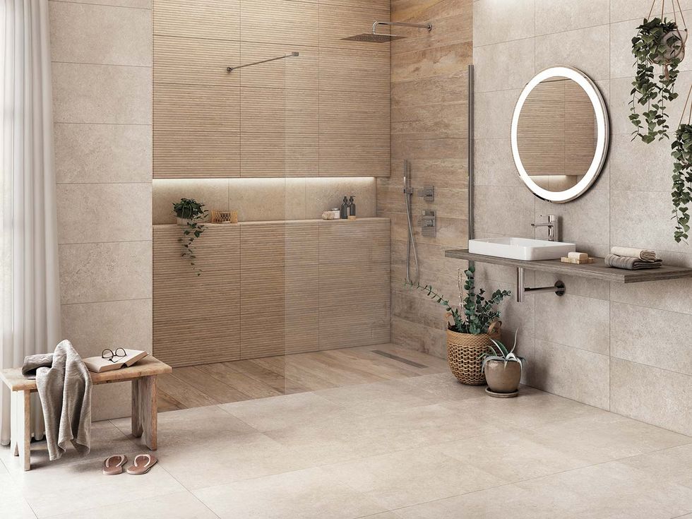 Tres estilos para baños pequeños con ducha │ Roca Life