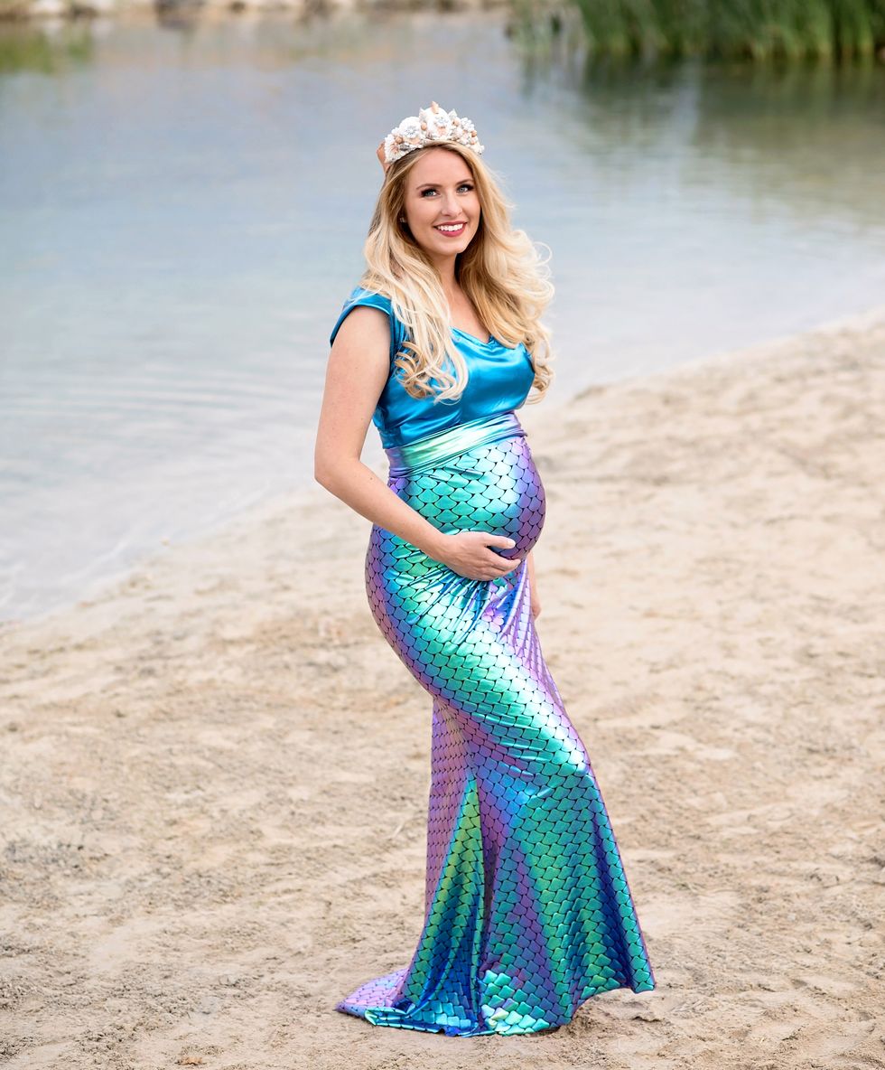 maternity mermaid costume