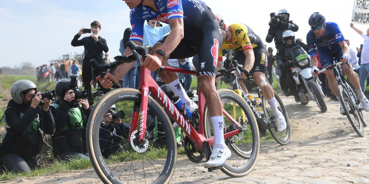Buy MVDP’s Paris-Roubaix Bike - Canyon Aeroad CFR