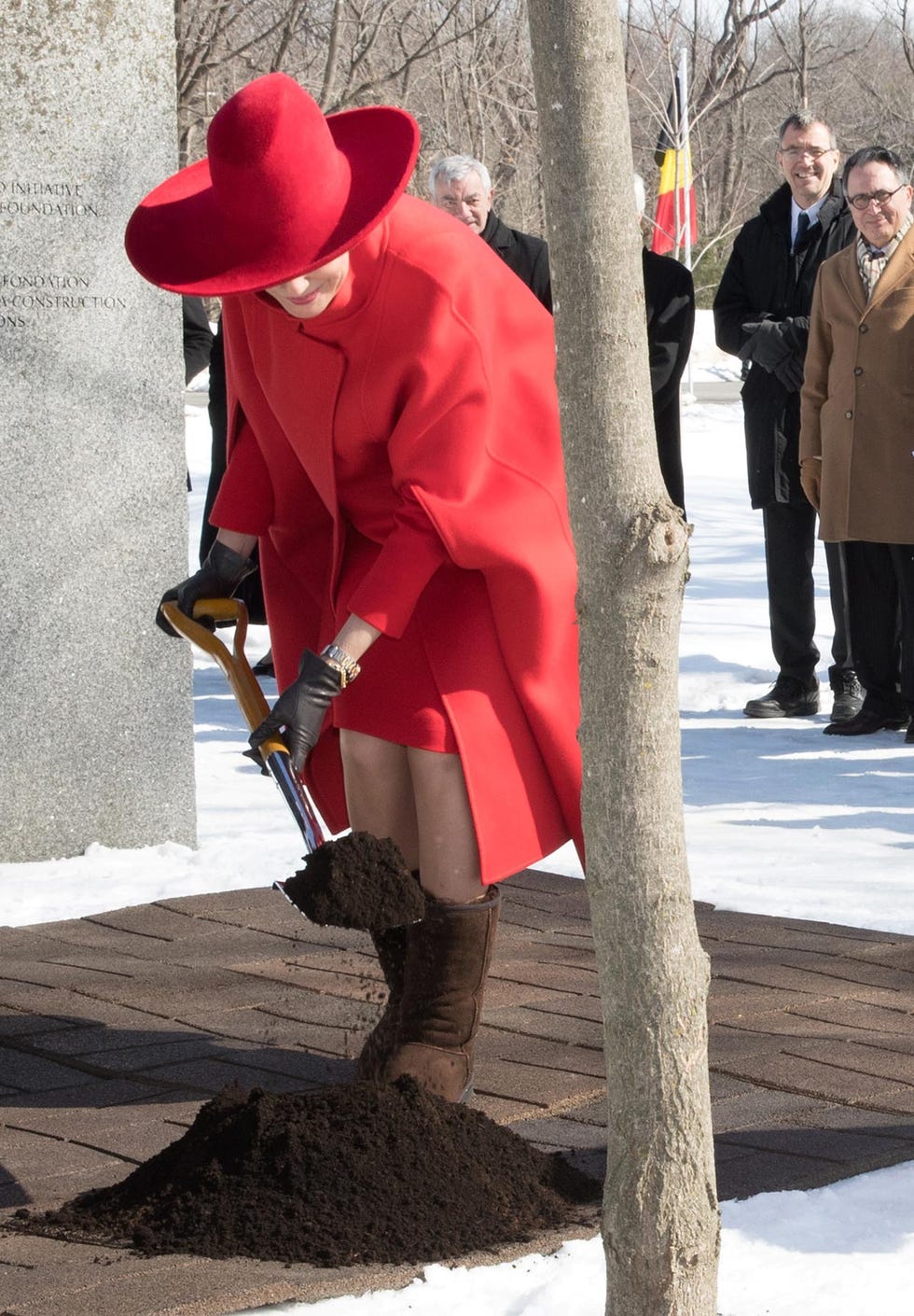 Matilde de Bélgica en Canadá