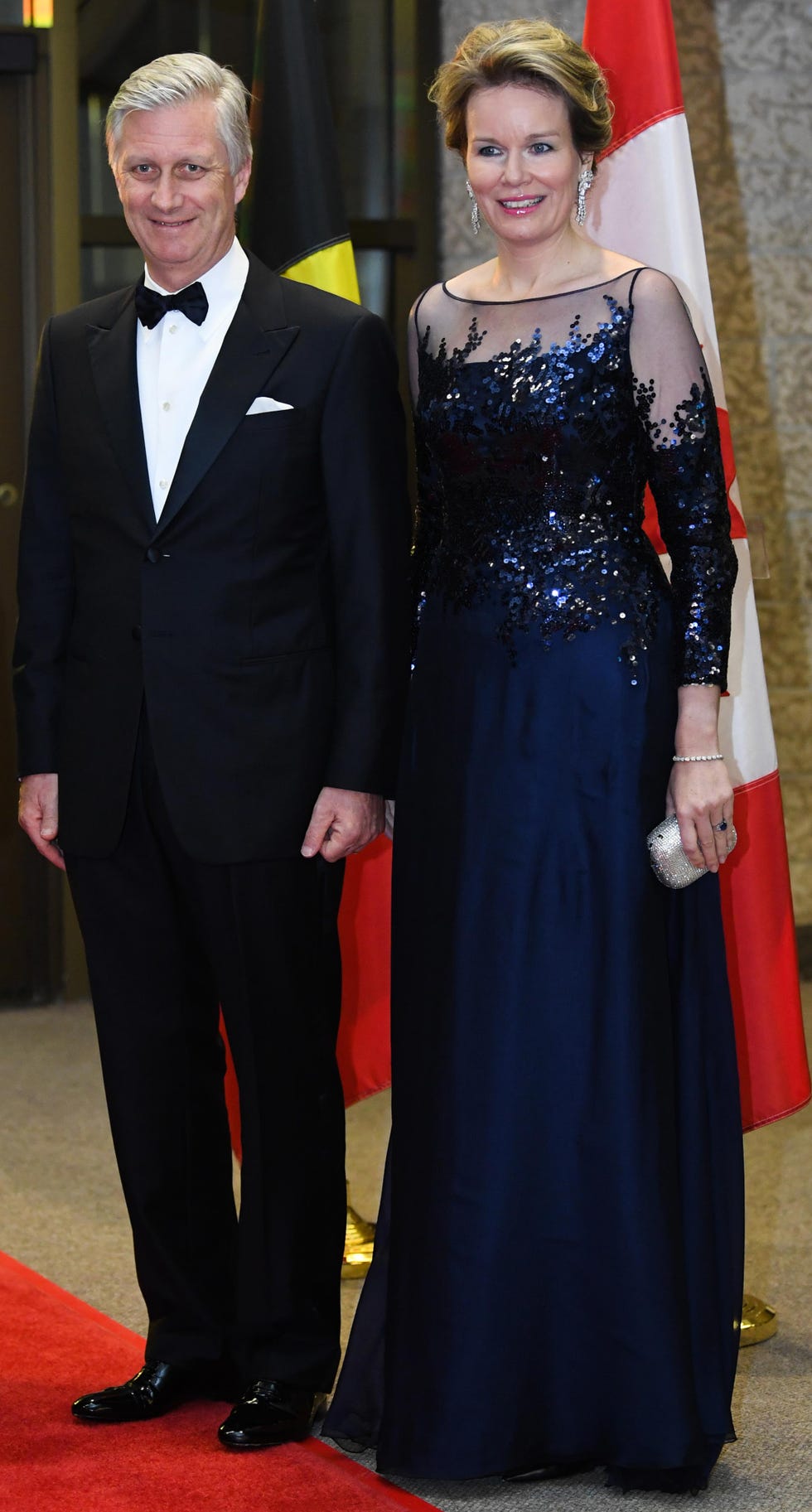 Felipe y Matilde de Bélgica van a un concierto