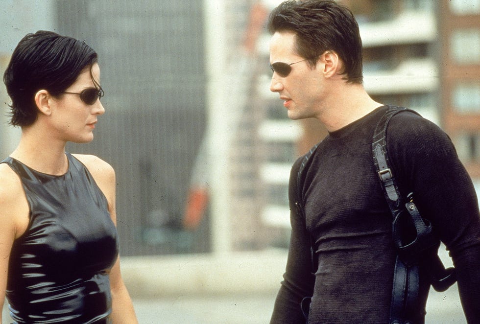 matrix 1999 hermanas wachowski carrie anne moss  keanu reeves