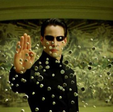 keanu reeves as neo in the matrix