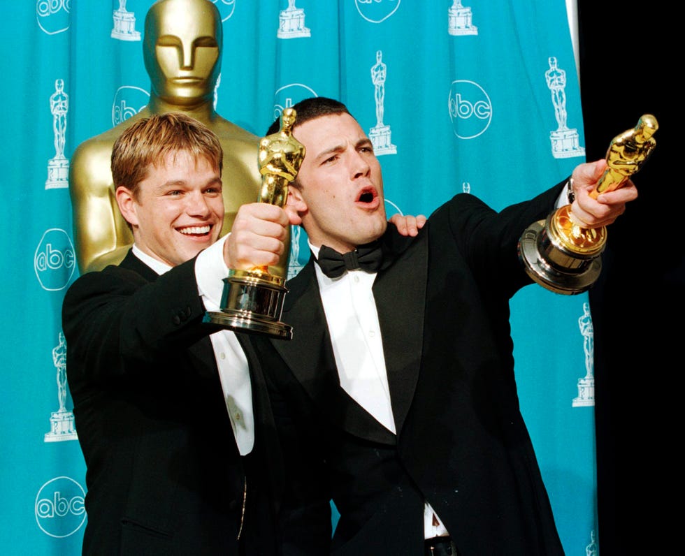 Matt Damon Ben Affleck Oscar Indomable Will Hunting