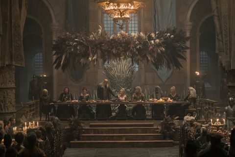 a ceremony in episode 5 of house of the dragon