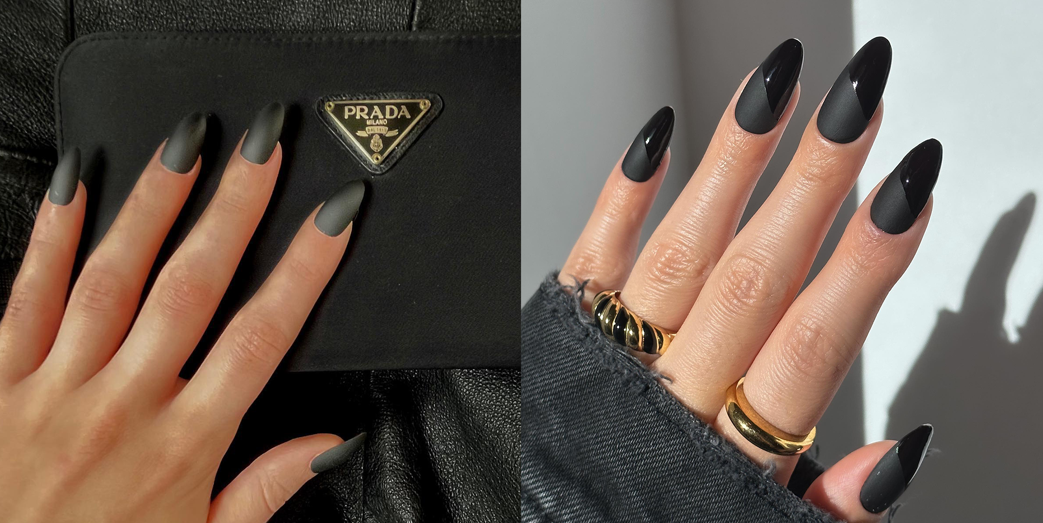 28 Best Black Matte Nail Ideas and Designs for 2024