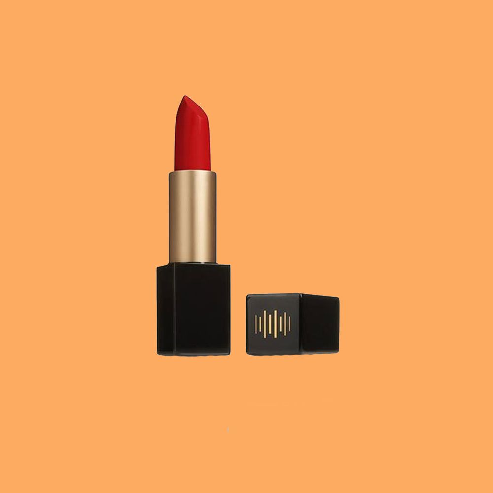 Lipstick, Red, Cosmetics, Orange, Beauty, Material property, Illustration, Tints and shades, Brand, Logo, 