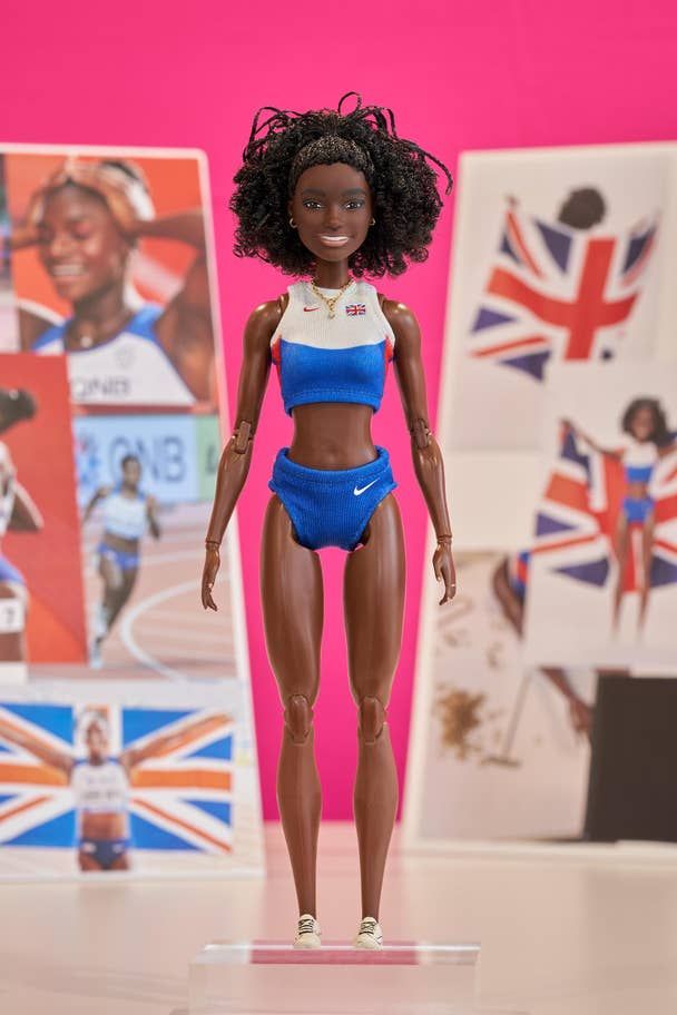 Dina Asher-Smith Barbie doll