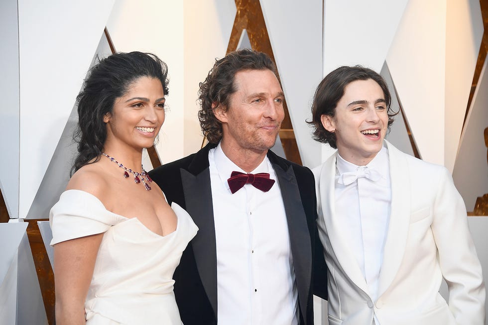 Timothée Chalamet Brings Meme-Centric Formalwear to the Oscars