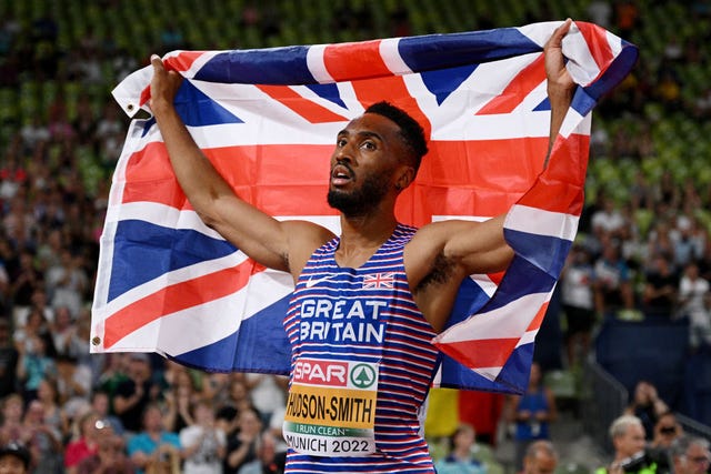 matt hudson smith wins 400 gold medal in the european championships in munich