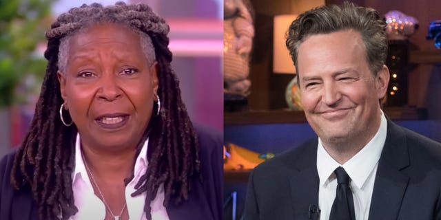 a man and a woman smiling