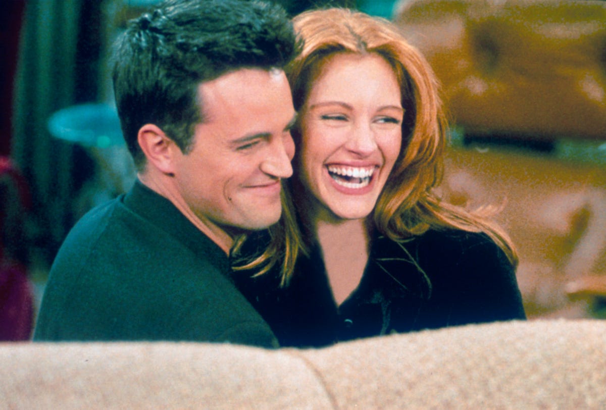 Julia Roberts set Matthew Perry a huge challenge before agreeing to Friends  cameo