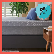 mattress in box and on bed mattress in box and on bed