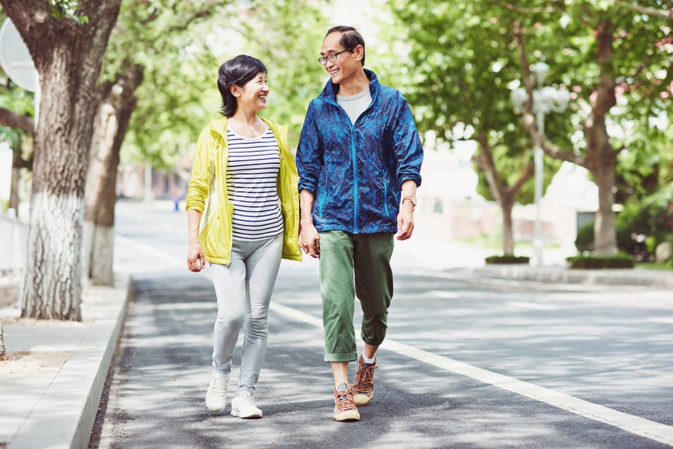 couple walking