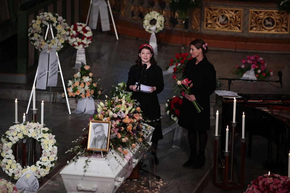 Funeral Ari Behn en Oslo