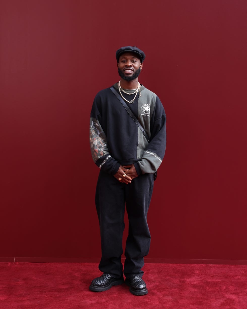 Milano, Italia, 20 settembre: Maurice Kamara partecipa alla sfilata di moda Gucci donna primavera estate 2025 durante la settimana della moda di Milano, primavera/estate 2025, alla Triennale di Milano, il 20 settembre 2024 a Milano, Italia. (Foto di Stefania M. D'Alessandro/Getty Images per Gucci)