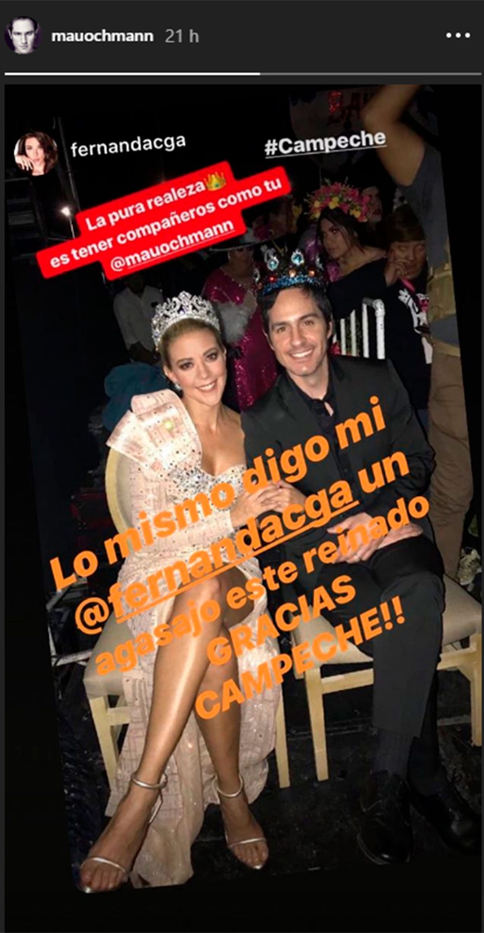 Fernanda Castillo y Mauricio Ochmann