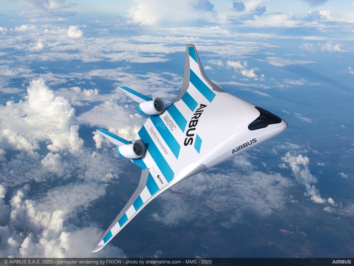 Airbus MAVERIC | Would You Flying in a 'Blended Wing' Airplane?