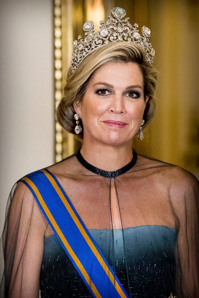 Maxima de Holanda Tiara Stuart