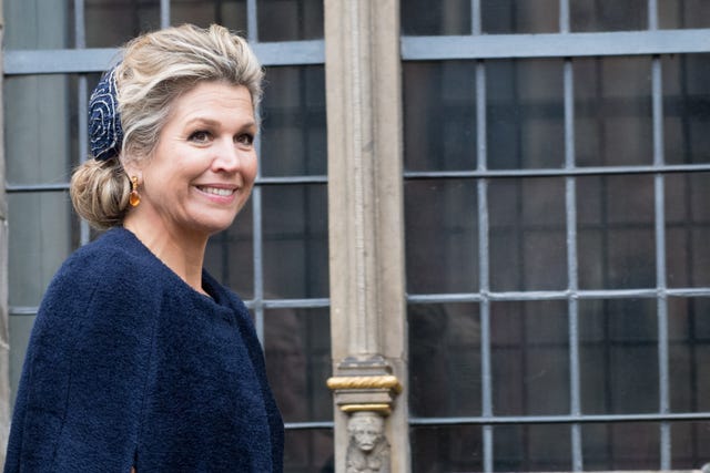 Maxima de Holanda en una visita a Alemania