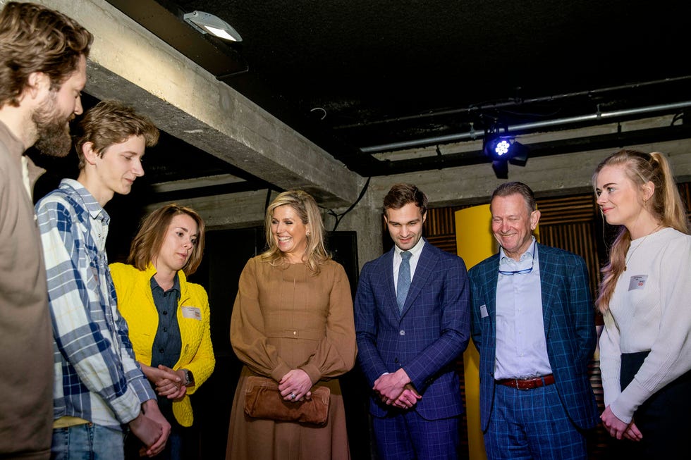 máxima de holanda habla sobre salud mental