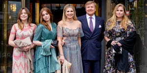 máxima de holanda y sus hijas las princesas amalia, alexia y ariane