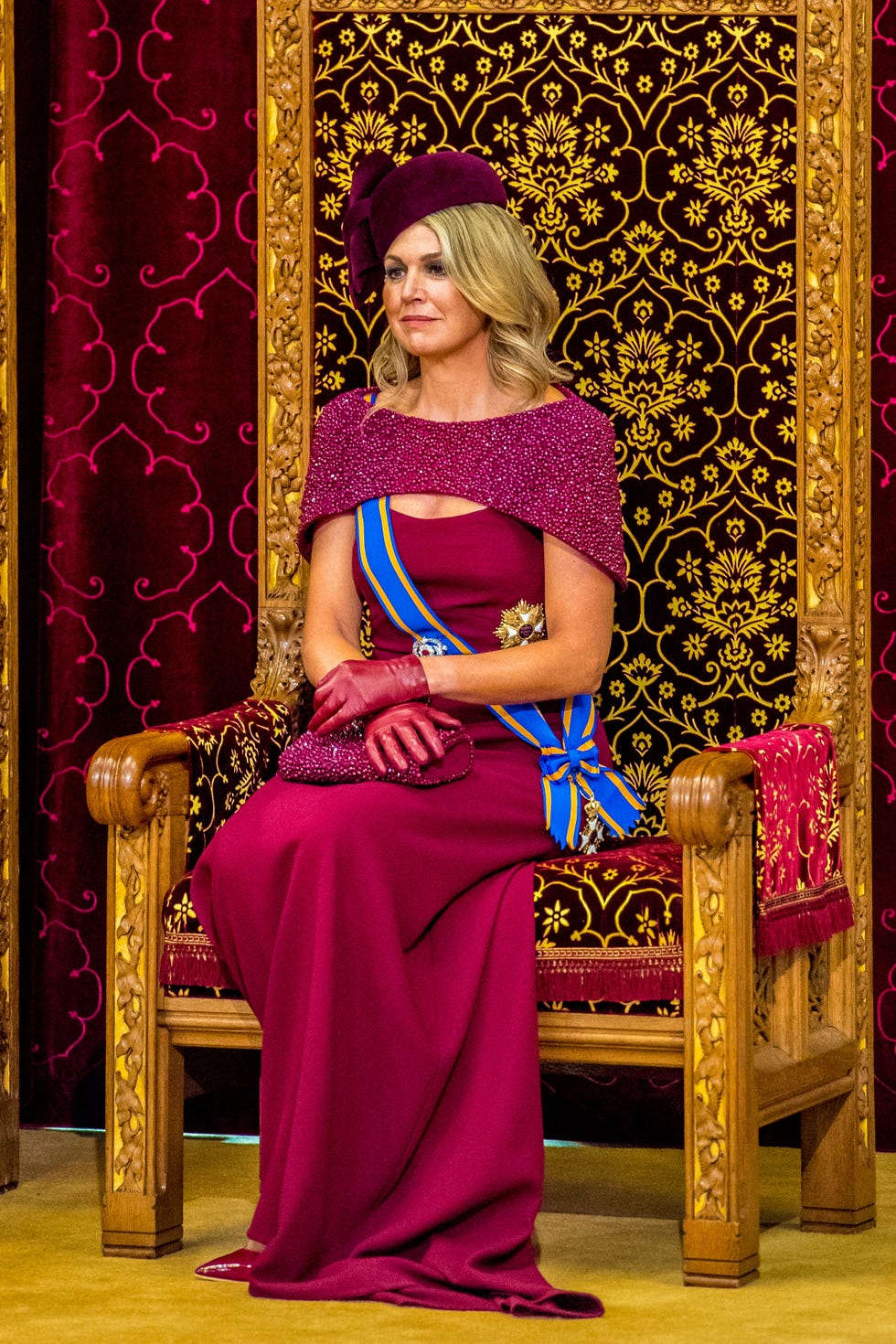 Máxima de Holanda en el Día del Príncipe.