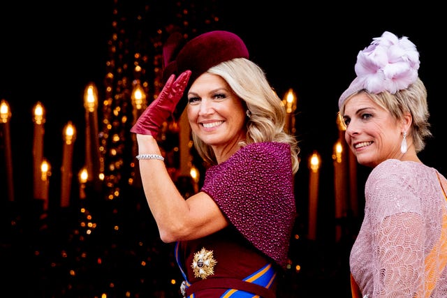 Máxima de Holanda en el Día del Príncipe.