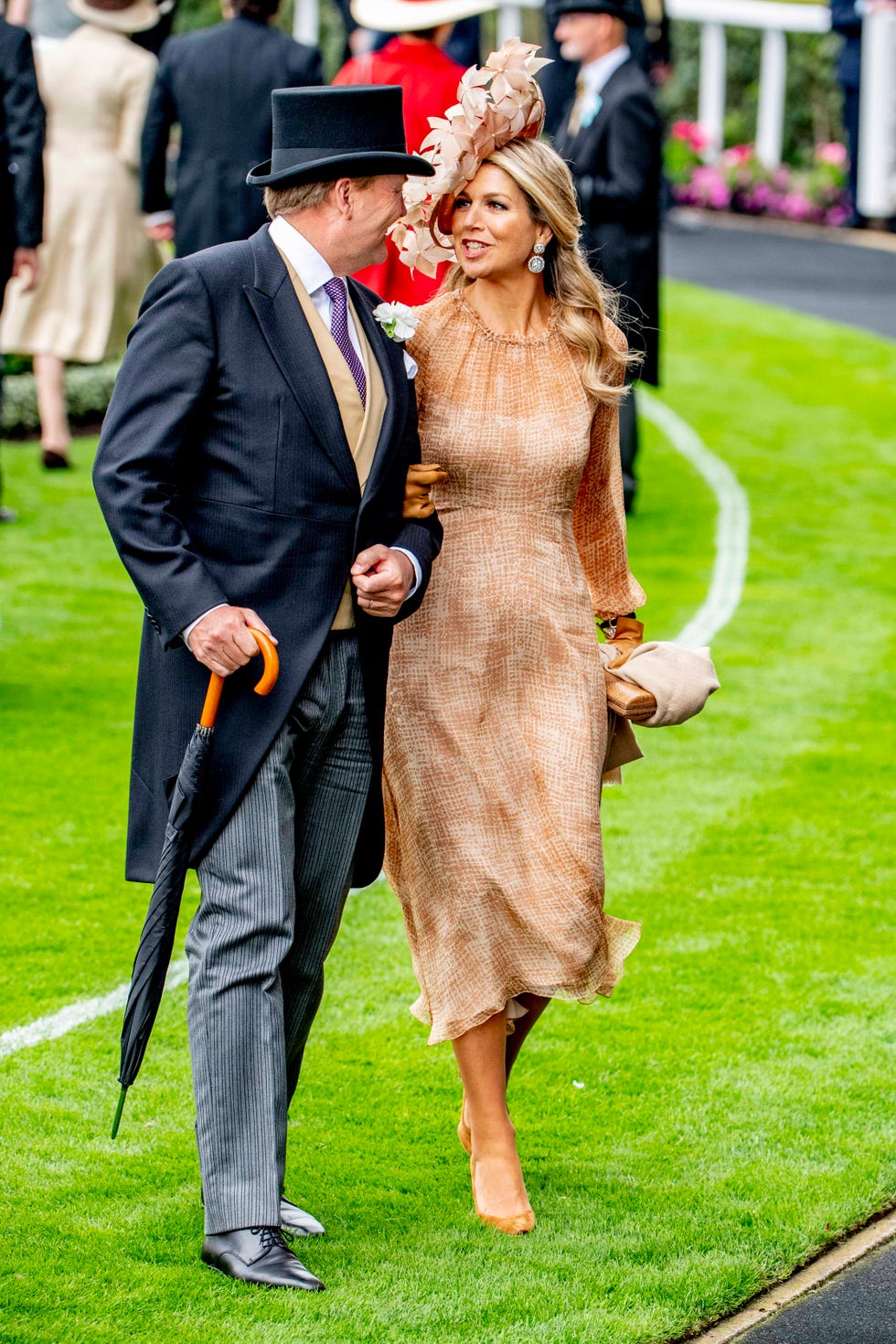 Guillermo y Máxima de Holanda en Ascot
