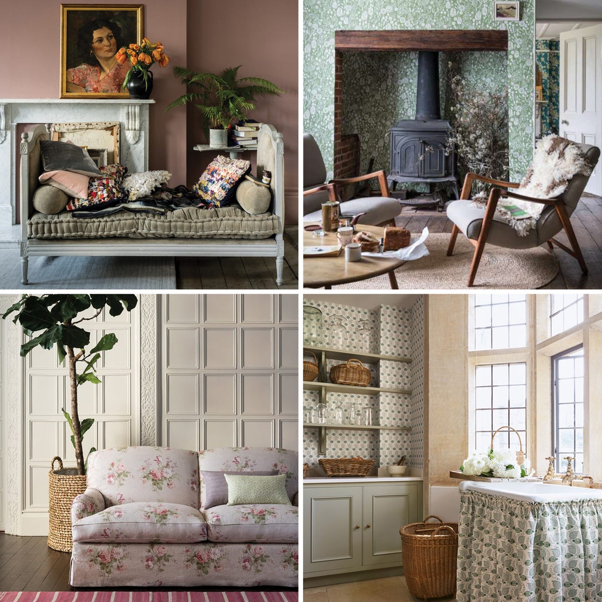 How to pull off maximalist interior design in a country home