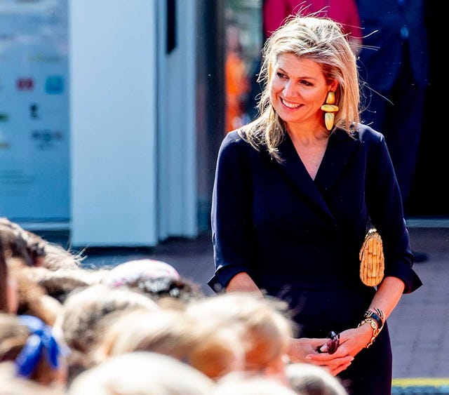 Máxima de Holanda recupera la sonrisa