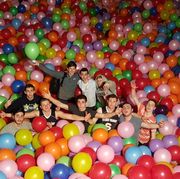 Ball pit, Balloon, Party supply, Fun, Ball, Toy, Bouncy ball, 