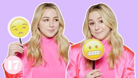 preview for Chloe Lukasiak Tells Her Most Embarrassing Stories Using Emojis