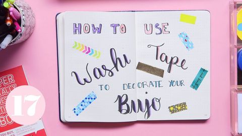 preview for Washi Tape Hacks for Your Bullet Journal