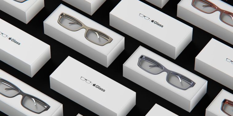 Apple Glasses AR Smart iGlass Concept 