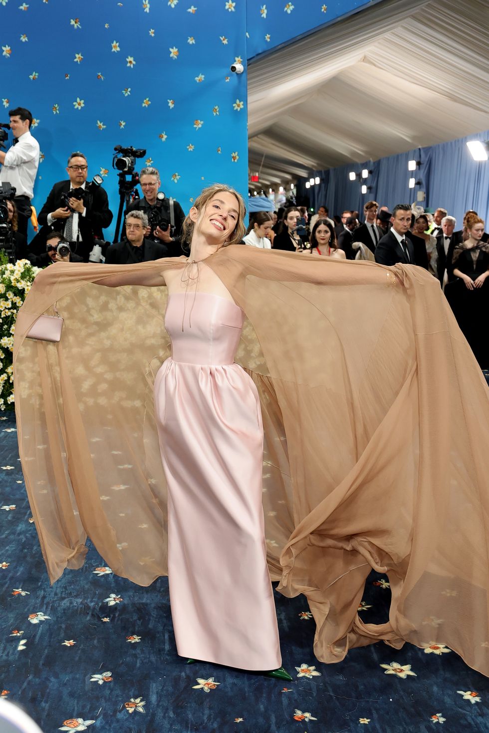 the 2025 met gala celebrating "superfine: tailoring black style" arrivals