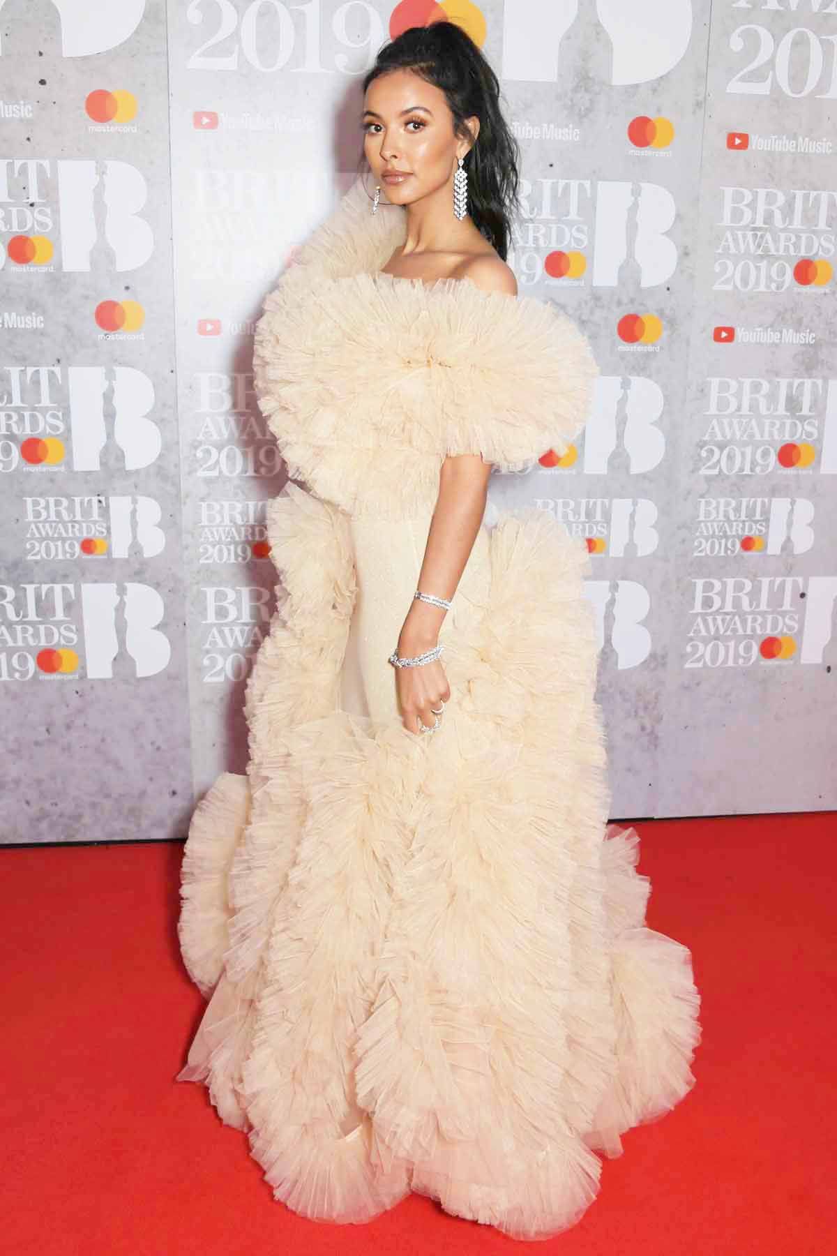 Brits 2019 red outlet carpet