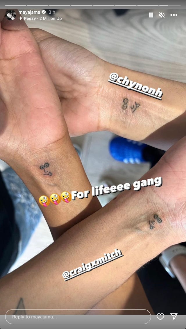 Love Island's Maya Jama unveils unexpected tattoo