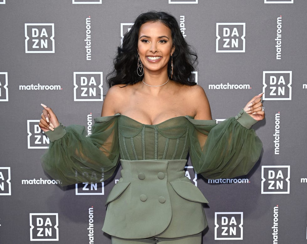 london, england   july 27 maya jama attends the dazn x matchroom vip launch event at kings cross on july 27, 2021 in london, england photo by karwai tangwireimage