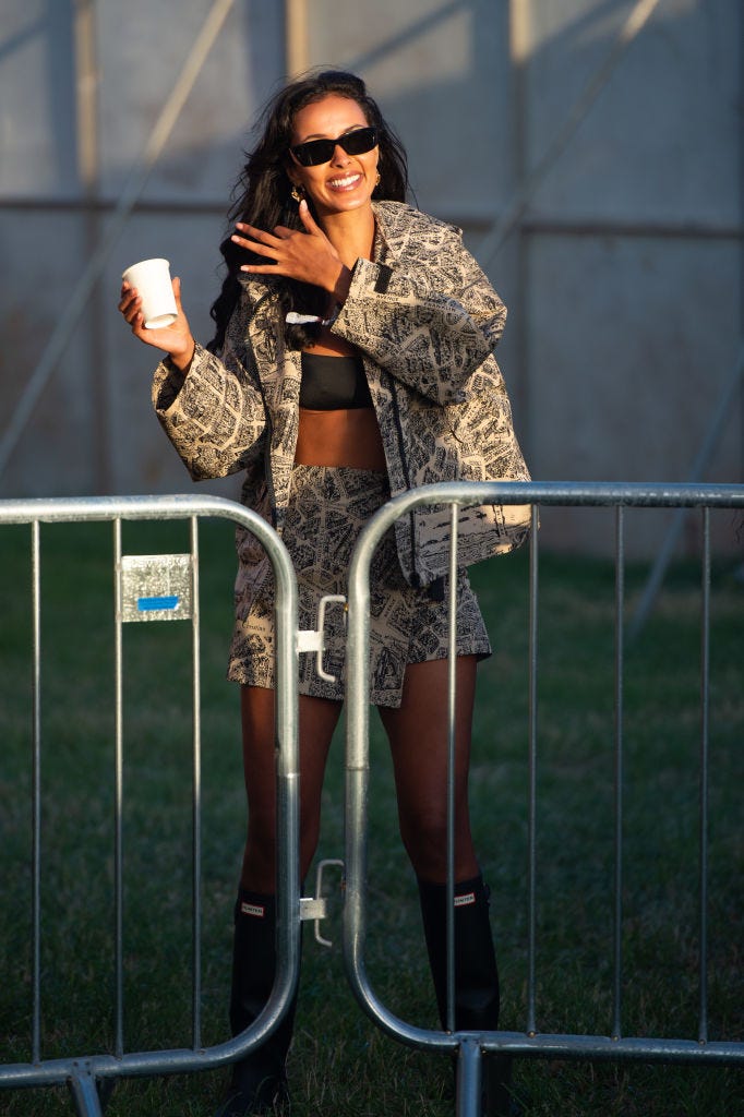 maya jama glastonbury 2024