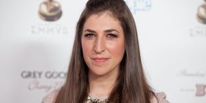 west hollywood, ca   september 21  actress mayim bialik attends the academy of television arts  sciences performer nominees 64th primetime emmy awards reception at spectra by wolfgang puck at the pacific design center on september 21, 2012 in west hollywood, california  photo by imeh akpanudosengetty images