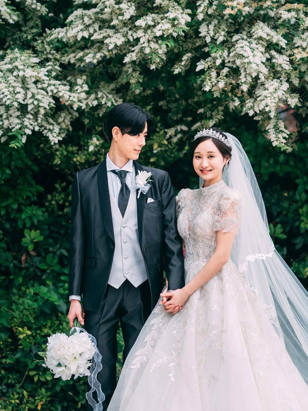 ウエディングアレンジご依頼 挙式後にヘアスタイルや小物だけ変え - 結婚式準備レポ