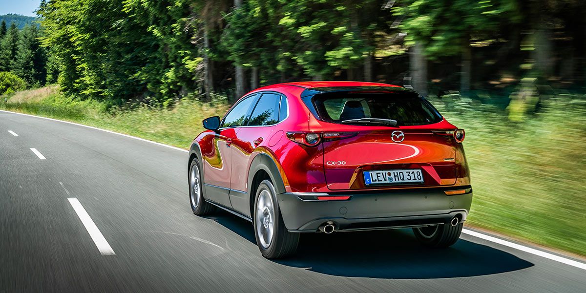 Mazda CX-30, Interior y maletero